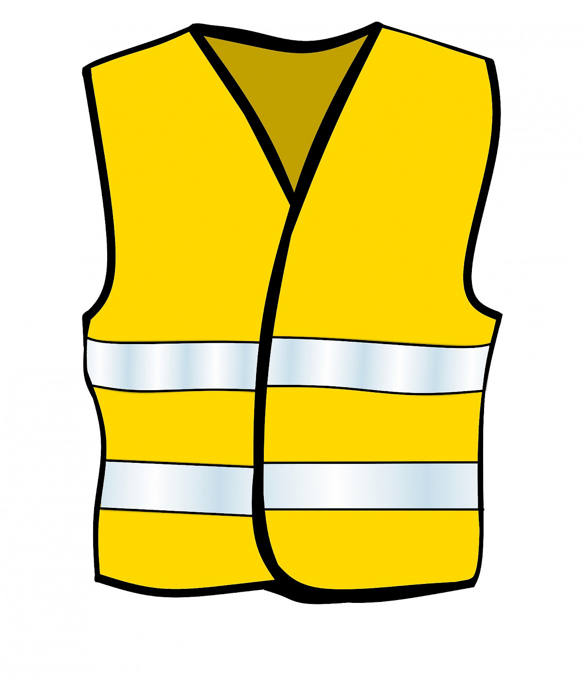 2 Stück Auto Warnwesten Set - Reflektierende Sicherheitswesten Für Pannen & Unfälle